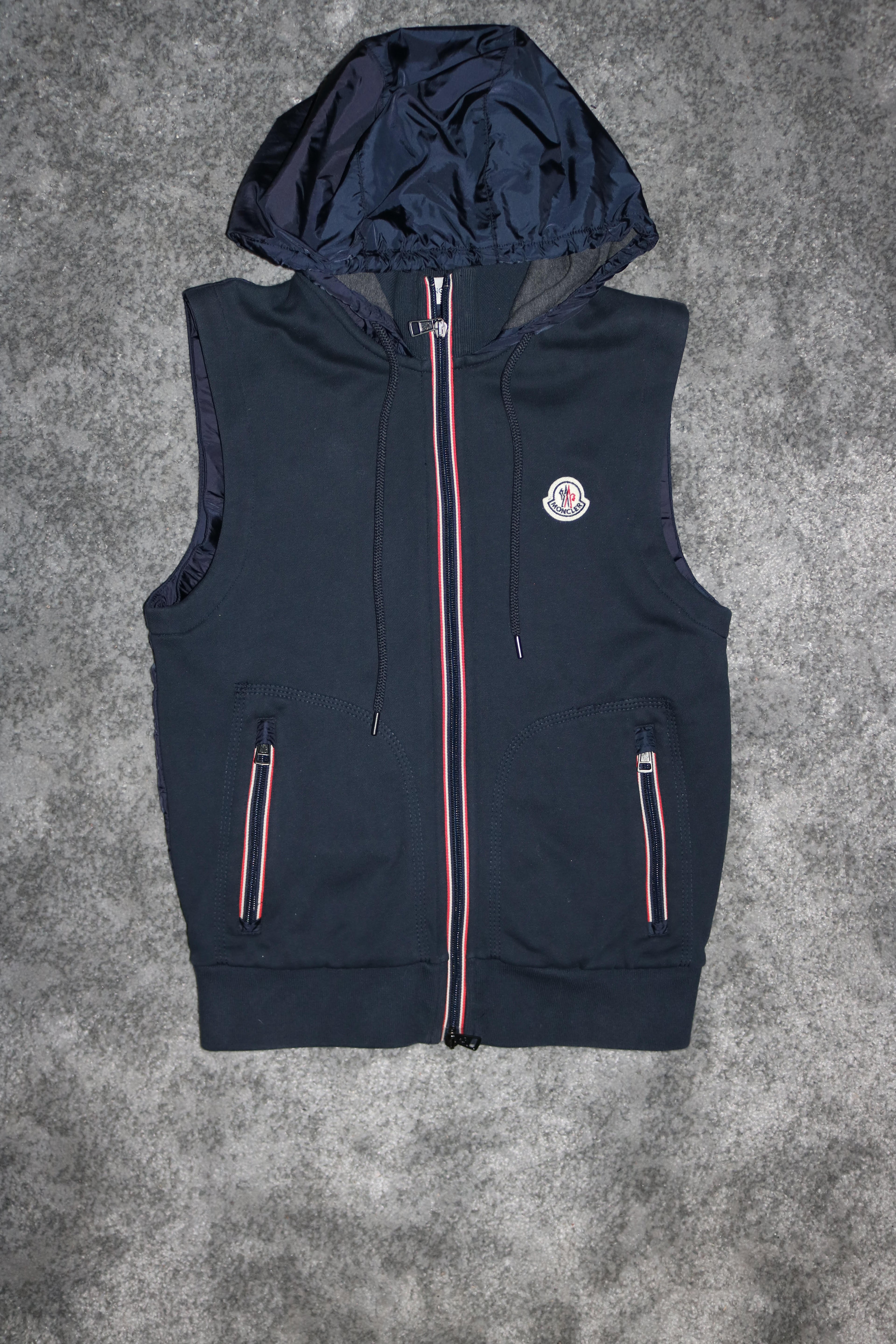 Moncler Hooded Tricot Vest